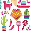 Cinco de Mayo Stainless Steel Cutting Dies Stencils DIY-WH0279-159-5