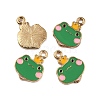 Alloy Enamel Pendants ENAM-WH0054-57-1