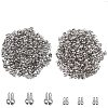 Unicraftale 304 Stainless Steel Smooth Surface Bead Tips STAS-UN0001-91P-1