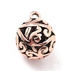 Tibetan Style Alloy Pendants PALLOY-P267-24R-2