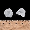 Acrylic Frosted Bead Caps AC-CBA81FF-04-4