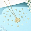 20Pcs 2 Styles Brass Spring Ring Clasps KK-YW0004-54-6
