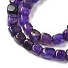 Natural Dragon Veins Agate(Dyed & Heated) Beads Strands G-G177-E19-03-3