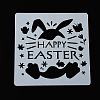 Easter Theme PET Plastic Drawing Painting Stencils Templates DIY-P080-A01-2