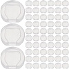 SOFPLATE 120Pcs Comfort Silicone Earring Pads KY-SP0001-04-1