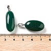 Natural Agate Dyed Pendants G-Q016-03B-3