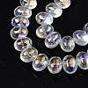 Electroplate Glass Beads Strand EGLA-S188-22-B03-2