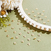 GOMAKERER 200Pcs Brass Beads KK-GO0001-75-4