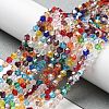 Transparent Electroplate Glass Beads Strands LS-EGLA-A039-T3mm-A29-4