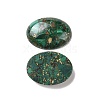 Natural Malachite Cabochons G-E464-42S-2