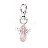 10Pcs Angel Glass Pendant Decorations HJEW-JM02673-4