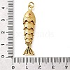 Brass Micro Pave Cubic Zirconia Pendants KK-R217-01G-06-3