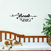 Translucent PVC Self Adhesive Wall Stickers STIC-WH0015-102-3