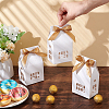 Hollow House Shaped Cardboard Paper Candy Boxes CON-WH0084-82B-3