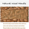 DIY Wood Wax Seal Stamp AJEW-WH0131-275-3