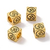 Tibetan Style Alloy European Beads FIND-H038-30AG-3