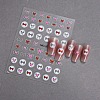 Bowknot Self Adhesive Nail Art Stickers Decals PW-WGEAB9E-01-1