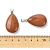 Synthetic Goldstone Pendants GG-K002-09H-3