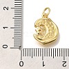 Rack Plating Brass Micro Pave Cubic Zirconia Pendants KK-I720-41G-3