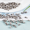 90Pcs Tibetan Style Alloy Cord End TIBE-LP0001-03-3