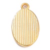 Golden Alloy Enamel Pendants KK-P197-16E-3