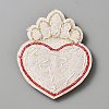 Heart Cloth Patches PATC-WH0007-03C-2