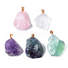 Natural Mixed Stone Pendants G-S299-126G-2