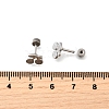 304 Stainless Steel Stud Earrings EJEW-H161-01P-I-5