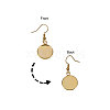 Brass Earring Hooks KK-PH0034-06-4