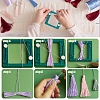 1Pc Plastic Tassel Maker DIY-WH0308-523-5