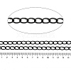 Rack Plating Aluminium Curb Chain CHA-H002-01EB-2