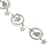 Butterfly Style Alloy and 304 Stainless Steel  Pendant Decorations HJEW-JM02899-5