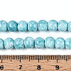 Baking Paint Glass Beads Strands DGLA-N016-6mm-08-4