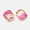 Pointed Back Glass Rhinestone Cabochons RGLA-T079-6x8-007TO-2