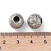 304 Stainless Steel Rhinestone European Beads STAS-A092-10H-P-3