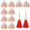 10Pcs Tibetan Style Alloy Pendant Bails FIND-CA0011-43RG-1