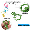 Fashewelry 26Pcs 13 Colors Zinc Alloy Baking Paint Swivel Clasps FIND-FW0001-26-4