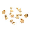 Ion Plating(IP) 304 Stainless Steel Stud Earring Findings STAS-I183-02A-G-1