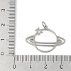 Non-Tarnish 304 Stainless Steel Pendants STAS-L279-036P-3