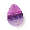 Natural Striped Agate/Banded Agate Pendants G-S205-01E-4