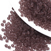 Frosted Colours Glass Beads SEED-S040-04A-02-1