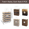 20Pcs 4 Style Rectangle Paper Gift Bags CARB-MB0001-01-3