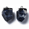 Natural Sodalite Pendants G-Q998-032-3