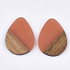 Resin & Walnut Wood Pendants RESI-S358-95-3