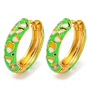 Rack Plating Brass Hoop Earring EJEW-C102-46G-05-1