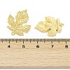 Brass Stud Earring Findings KK-Z099-04G-02-3