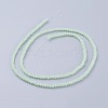 Imitation Jade Glass Beads Strands GLAA-G045-A04-2