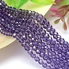 Imitation Austrian Crystal Bead Strands G-M181-8mm-26A-1