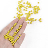 6/0 Opaque Colours Round Glass Seed Beads X-SEED-A010-4mm-42-4