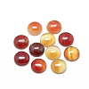 Natural Agate Cabochons G-R416-10mm-12-1